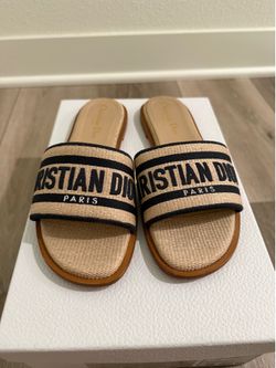 Authentic Christian Dior Slides