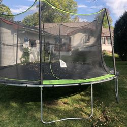 10-12ft Trampoline. Kids Toys