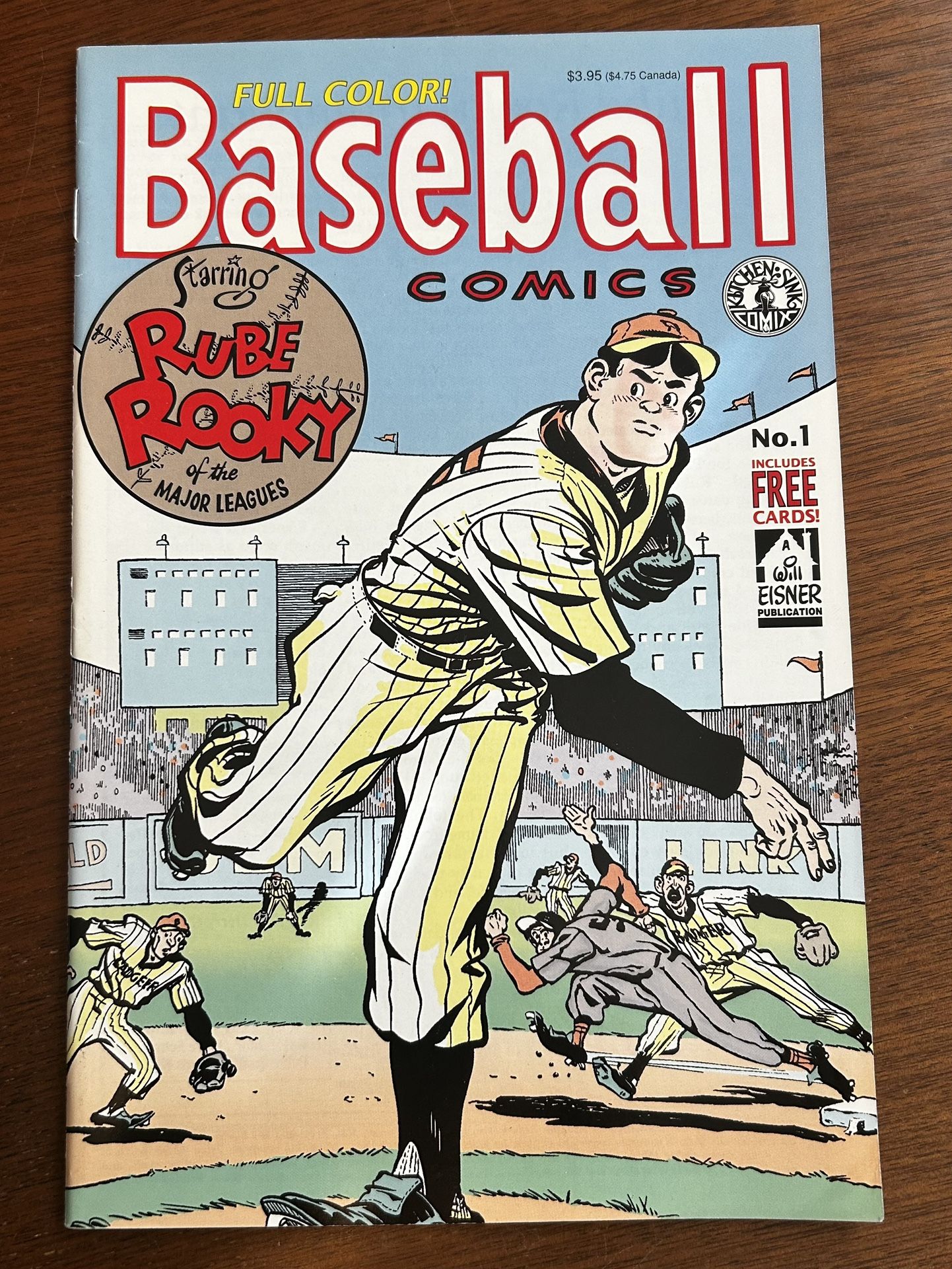 1991 Baseball Comics Comic Book