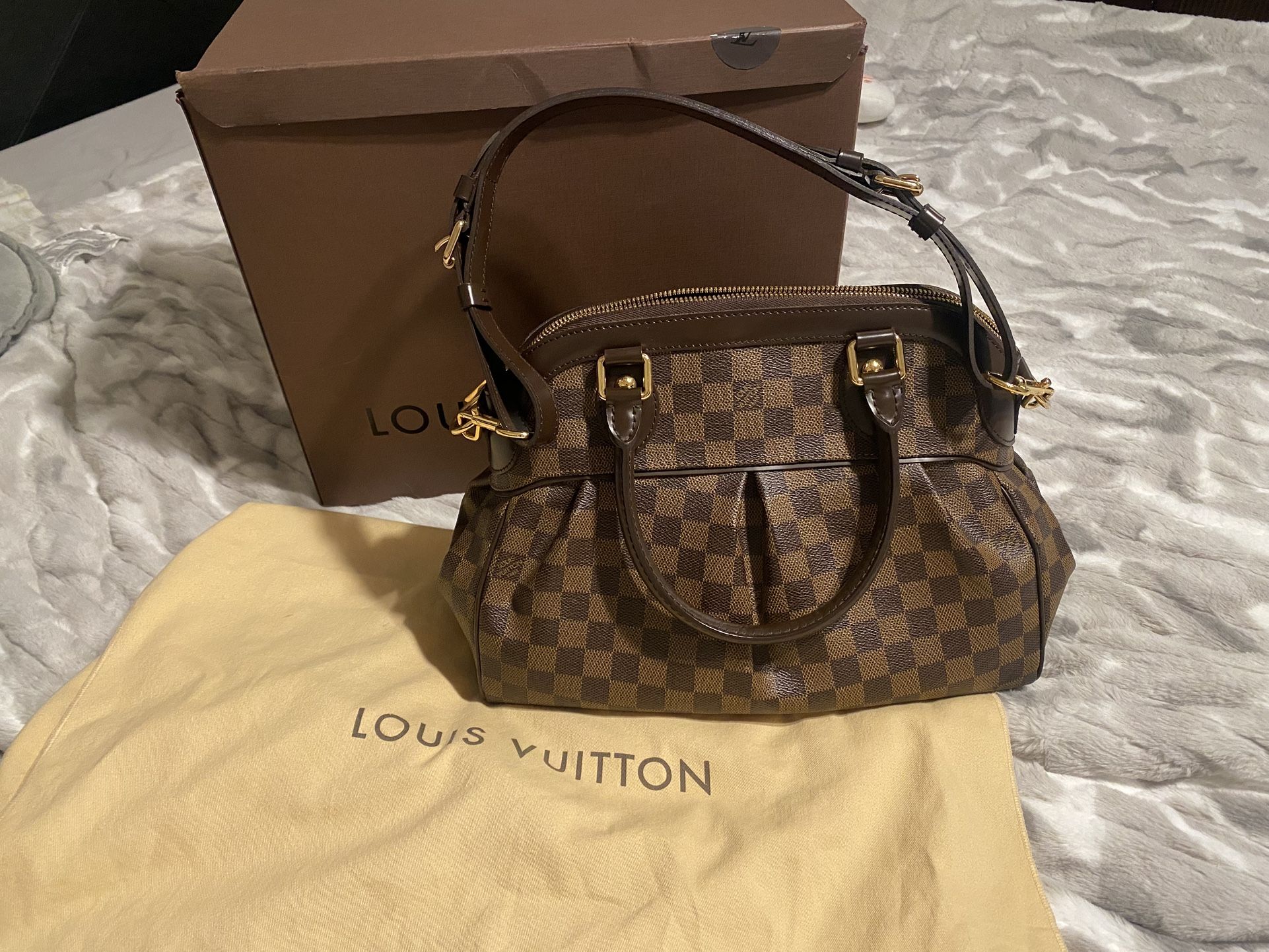 LOUIS VUITTON Damier Canvas Trevi PM