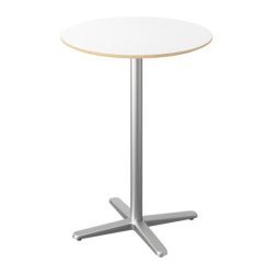 White round bar table