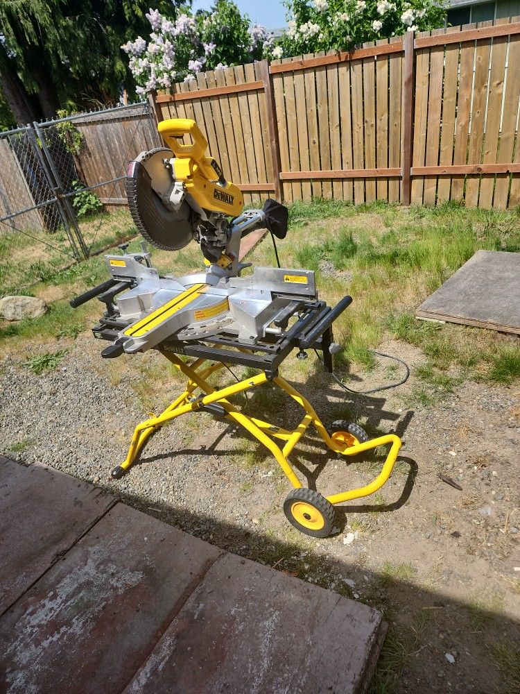 Dual Bevel Dewalt Saw