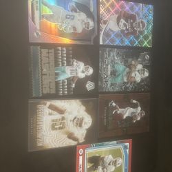 Miami Dolphins 8 Card Lot 