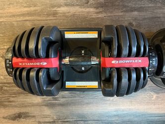 Bowflex Adjustable Dumbells (5-52.5lbs)