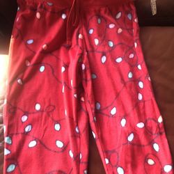 Fleece Christmas Lounge Pants NWT