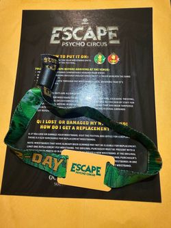 Escape VIP Wristband