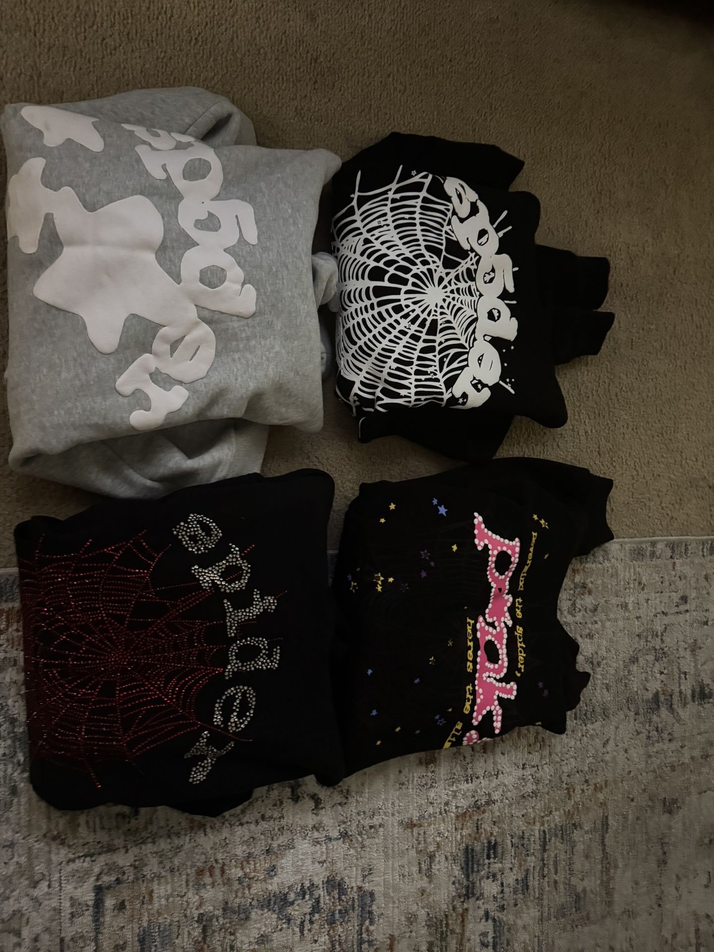 spider hoodies