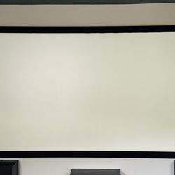 Matte White Projection Screen Home Theater
