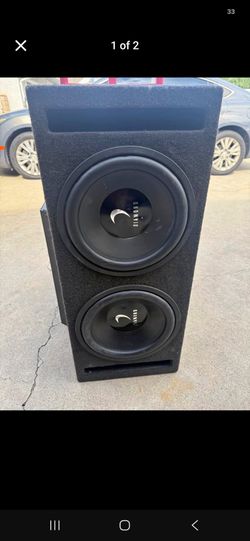 12 in diamond audio d3 subwoofers in ported box