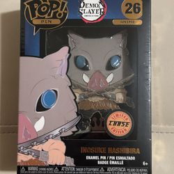 Demon Slayer Inosuke Hashibara 26 Chase Pin Funko Pop