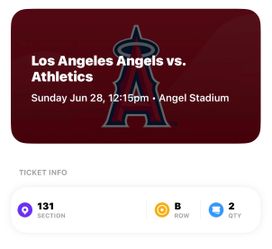 Angels Vs Athletics 06-28-2026