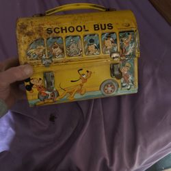 Walt Disney vintage lunchbox $15