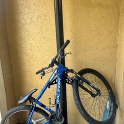 Mountain Bike And Bike Rack 
