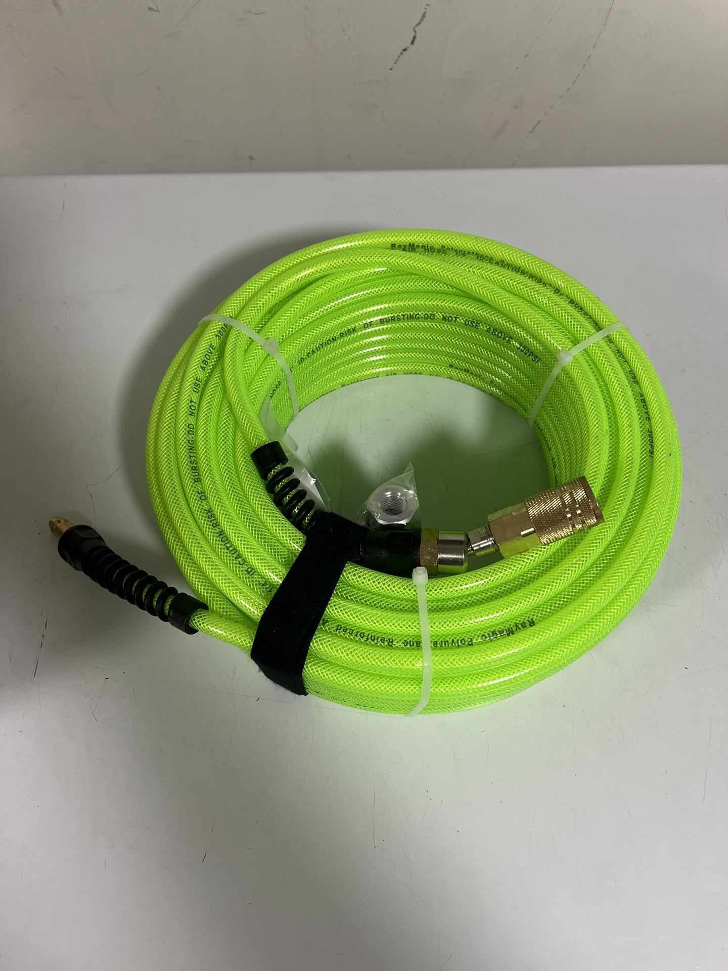 Hose 1/4 Inch x 100 Feet Flexible Reinforced Polyurethane (PU) Air Hose 300PS