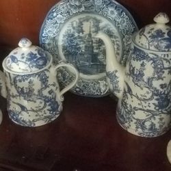 2 Spode Tea Pots