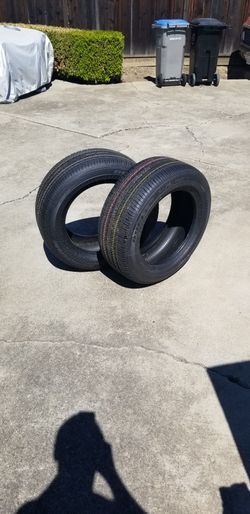 Tires 2 Bridgestones 245/55R17 102H