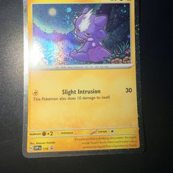 Pokemon card Toxel promo