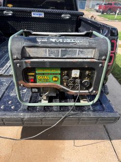 Propane and gas generator 4000w