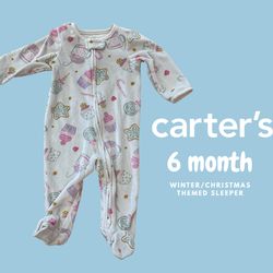 6 Month Baby Girl Carter’s Sleeper
