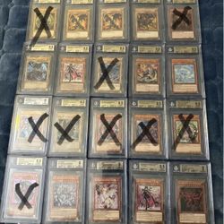 Yu-Gi-Oh BGS SLABS