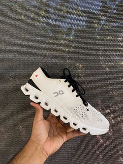 On Running Cloud X 4 Sneaker in Ivory & Black