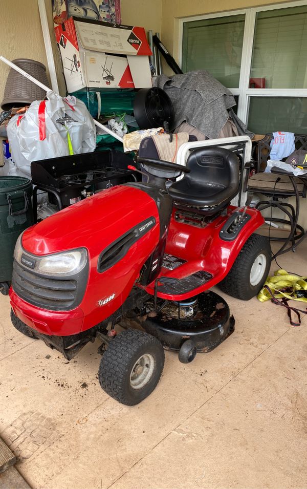 Craftsman ys4500 ride on mower 20hp!!! for Sale in Port St. Lucie, FL