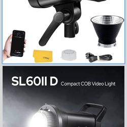 Godox SL60 SL60IID 70W LED Video Light, Cob Video Light