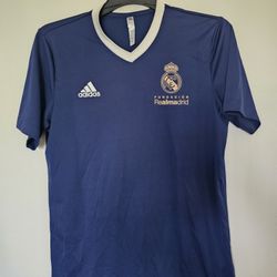 Adidas Real Madrid Fundación soccer jersey size L