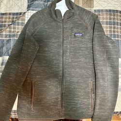Patagonia Men’s Medium Fleece Sweater Jacket Full Zip