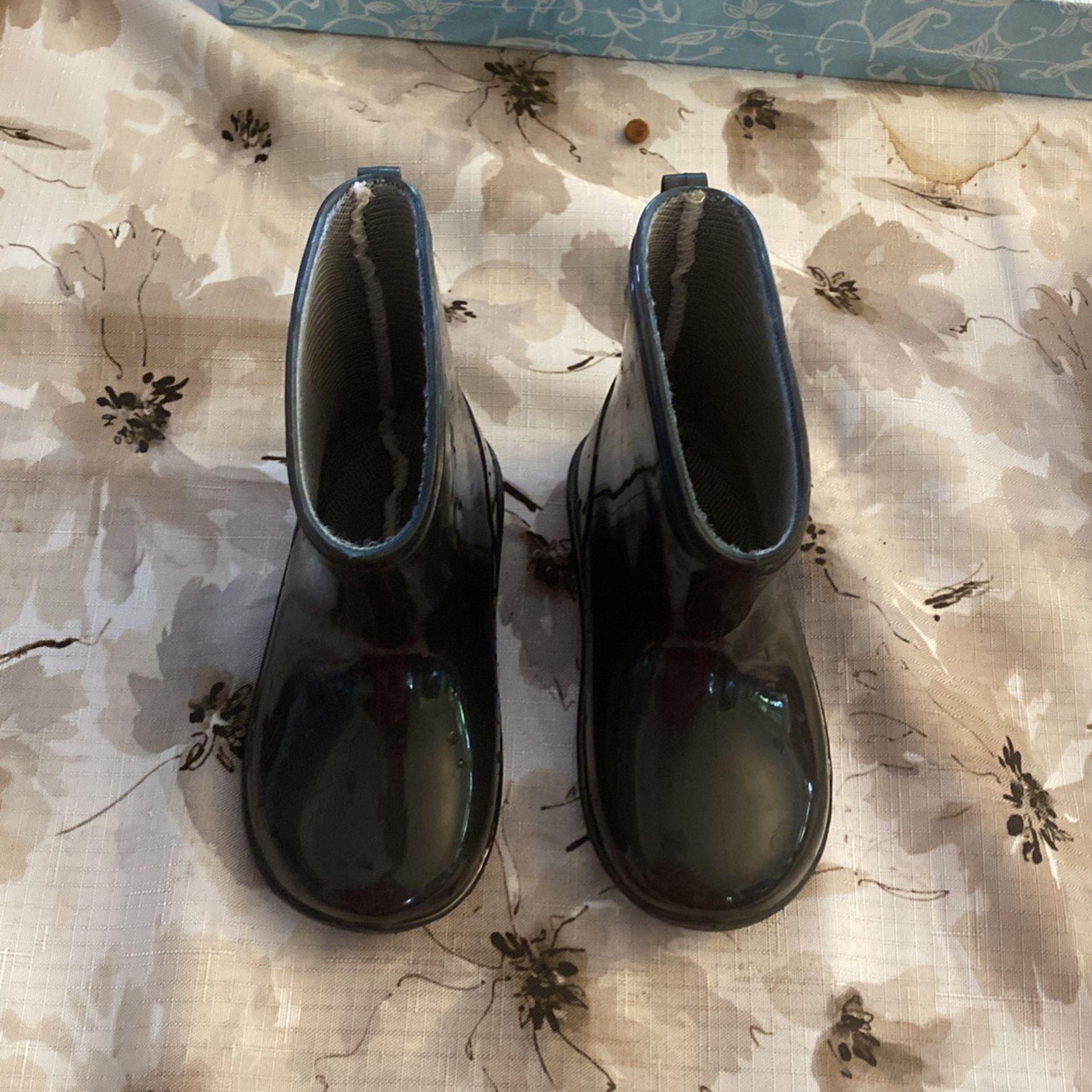 Child Boots Shoes Rubber Sz 14