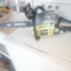 Ryobi Gas Chain Saw