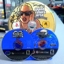 GameCube + PS2 Games - PRICES IN DESCRIPTION PLEASE READ