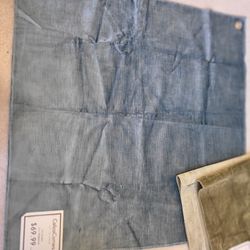 Cotton Velvet Brussels Wedgewood Fabric Square