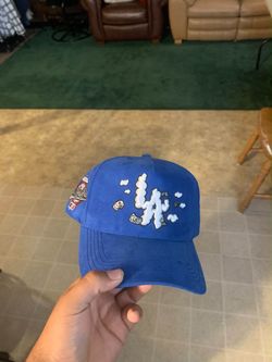 LA Dodgers Blue Suede Snapback Hat