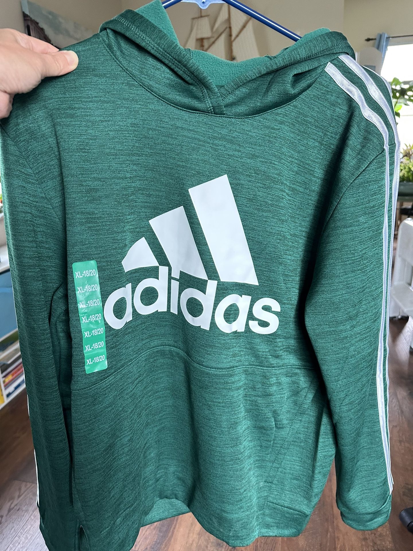 New Youth Adidas Hoodie Size XL(18/20)