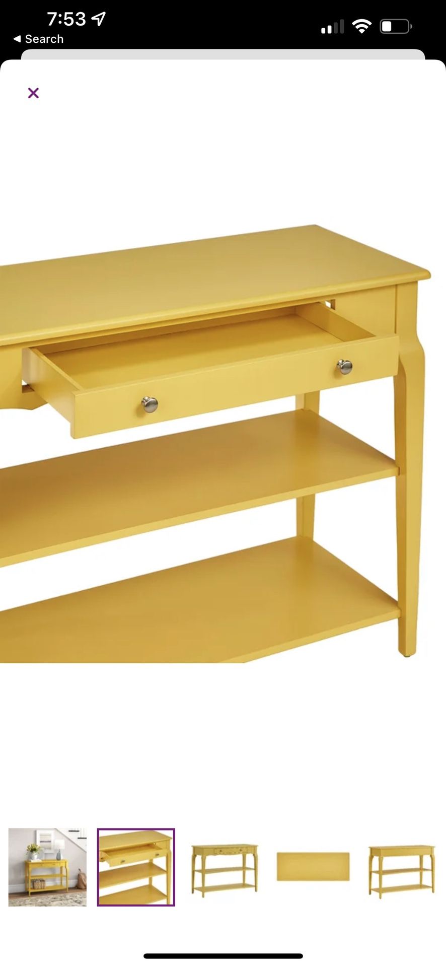 console table