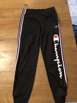 Champion black sweat pants Medium