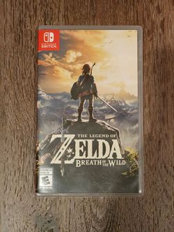 BOTW Zelda Breath Of The Wild - CASE ONLY (no game)