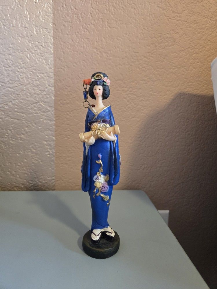 Asian geisha doll