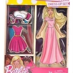 🎁 Wooden Barbie - Magnetic Dress Up 