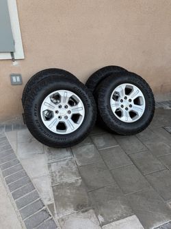18” Rim and Tires for Chevy