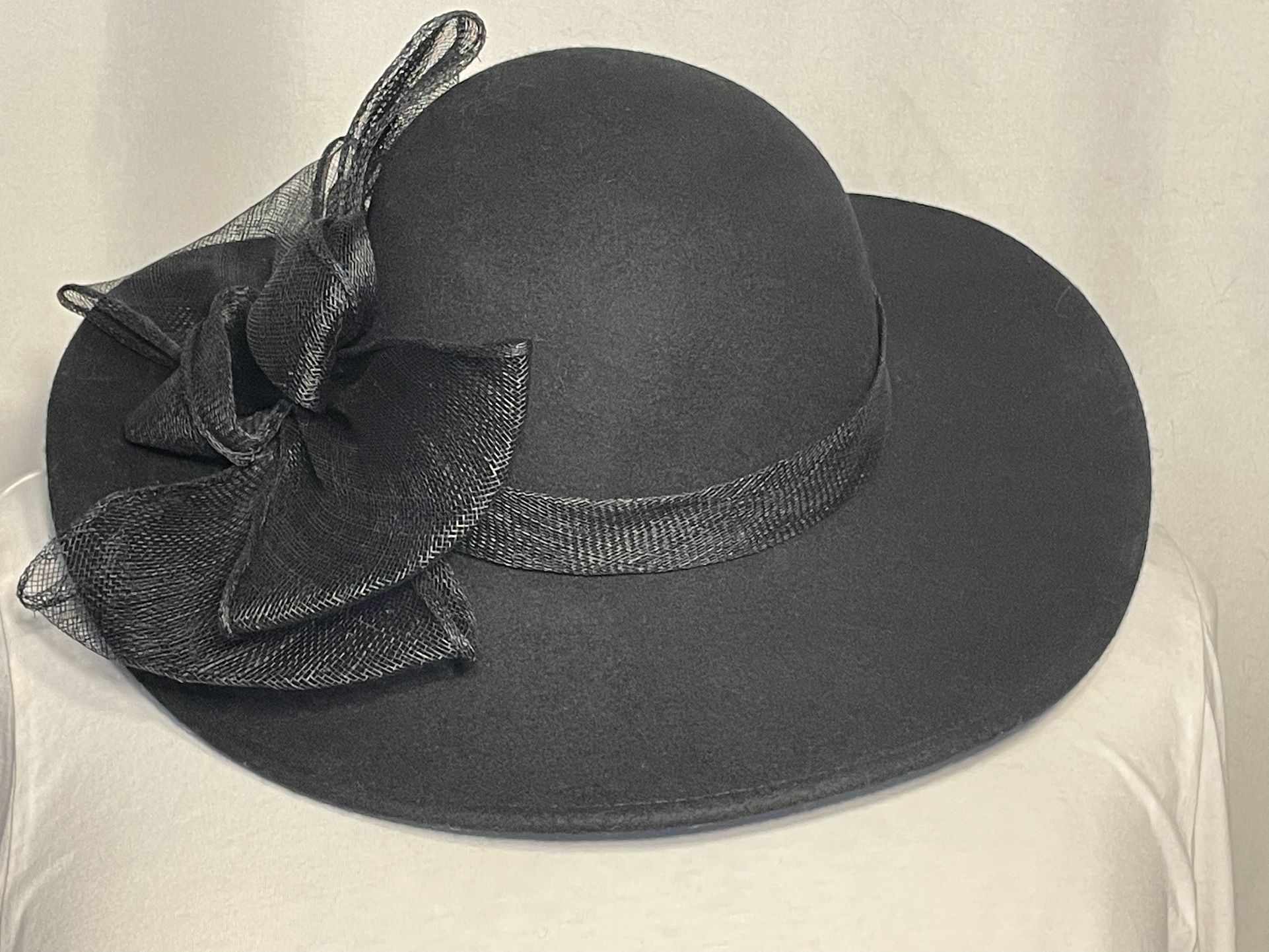 The Pink Palm Tree Ladies Black Hat