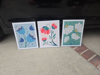 Decorretive wall canvass set
