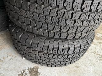 All-Terrain Truck Wheels and Tires Set of