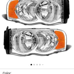 02-05 Dodge Ram Headlights 