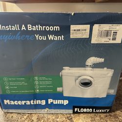 Brand New In Box (Macerating Pump) 150$