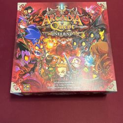 Arcadia Quest Inferno board game