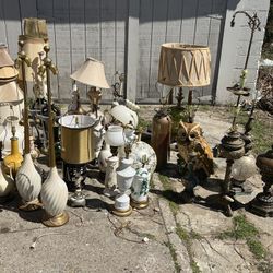 Vintage Antique Lamps