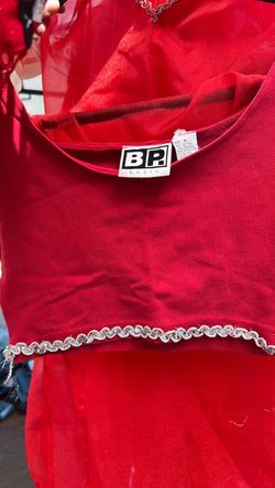 Red genie costume fits S/M