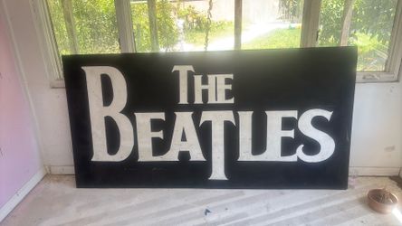 Wooden sign